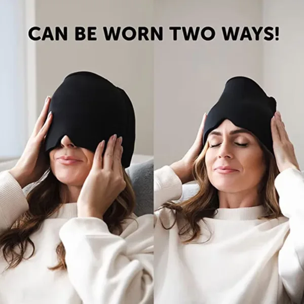 light-blocking gel headache relief cap cover image